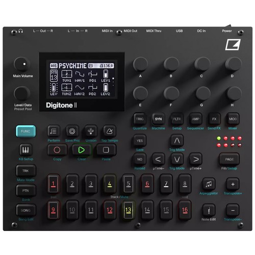 Neu elektron digitone - elektron, ii
